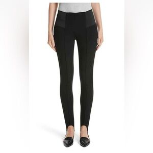 Lafayette 148 New York Black Stirrup Leggings